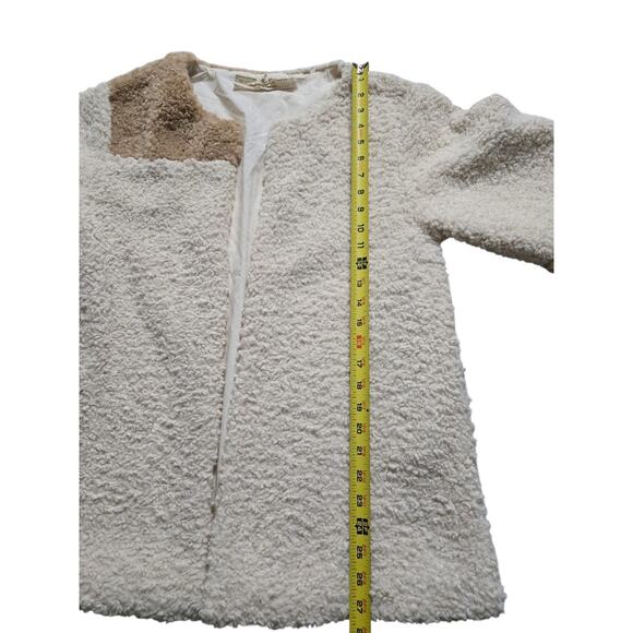 Womens Jen's Pirate Booty Faux Sherpa Coat Small CLEAN EUC - Picture 4 of 16
